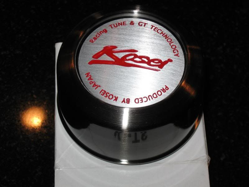 Kosei K1TS wheel center caps, BRAND NEW, set of four HondaTech